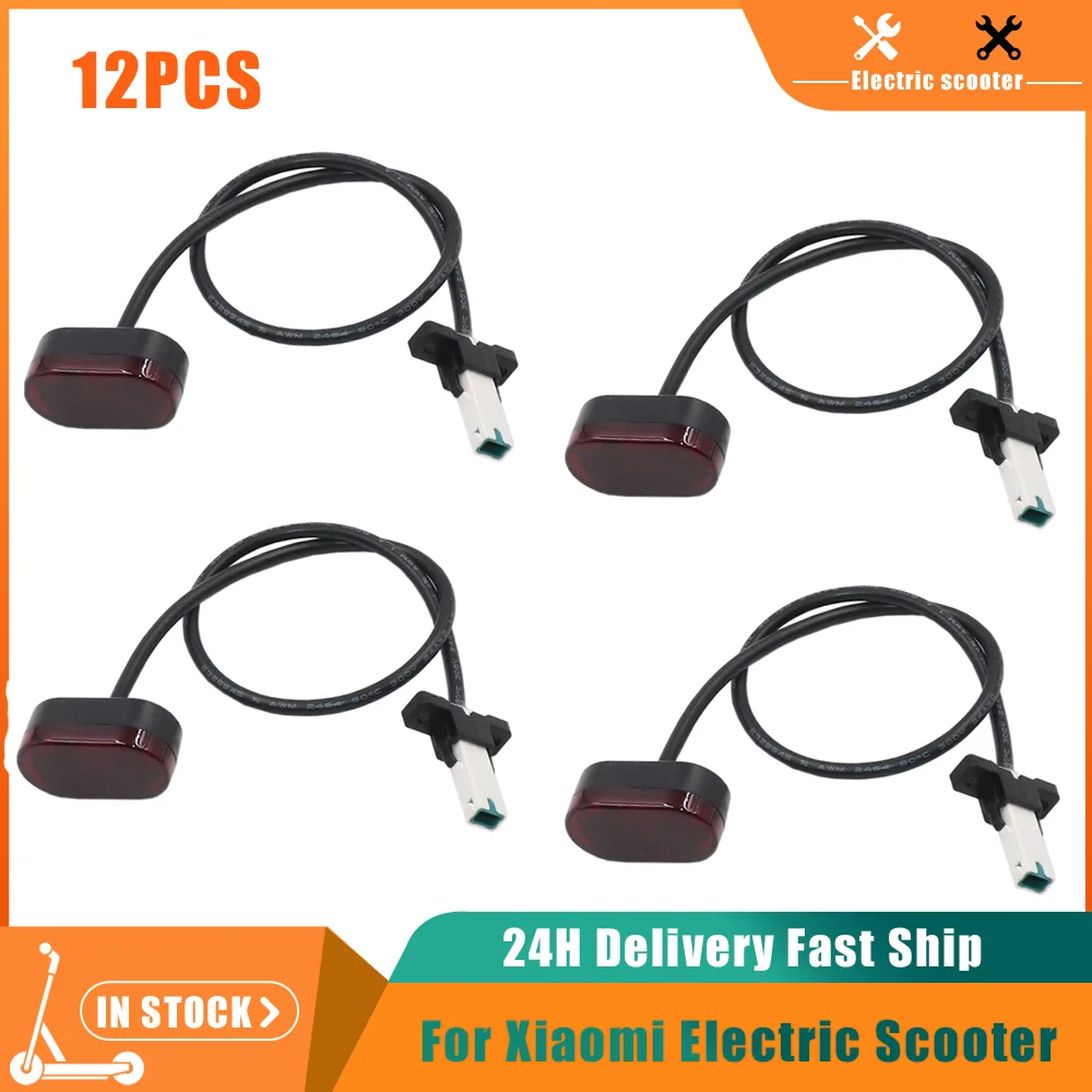 12PCS Rear Tail Lamp Warning Stoplight Brake Lights With Line For Xiaomi Mijia M365 Pro M187 Electric Scooter Safety Light Parts
12PCS Rear Tail Lamp Warning Stoplight Brake Lights With Line For Xiaomi Mijia M365 Pro M187 Electric Scooter Safety Light Parts