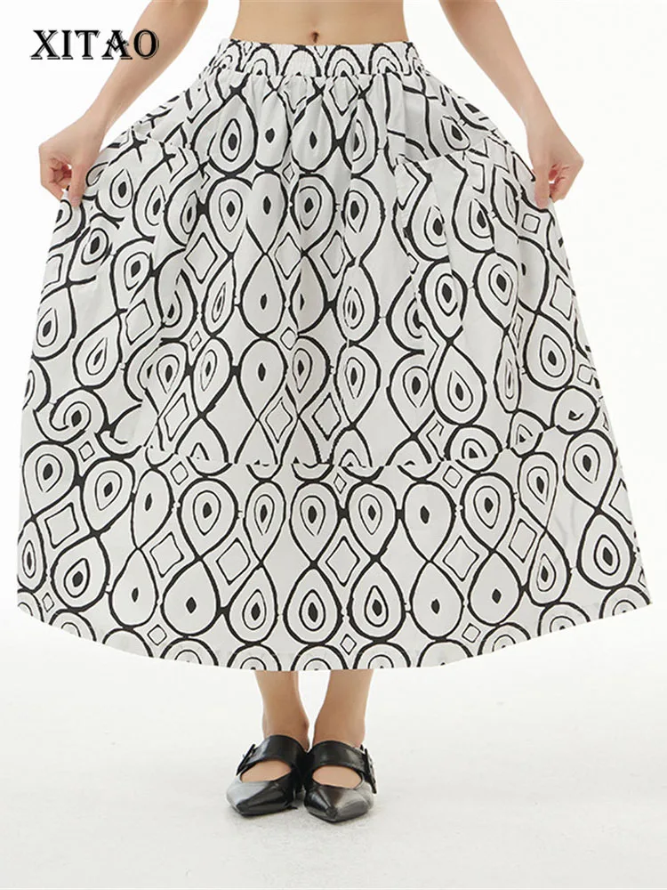 XITAO популярная цветная юбка с модным принтом, Повседневная стильная элегантная юбка с карманами и эластичной резинкой на талии, WLD7085
XITAO популярная цветная юбка с модным принтом, Повседневная стильная элегантная юбка с карманами и эластичной резинкой на талии, WLD7085