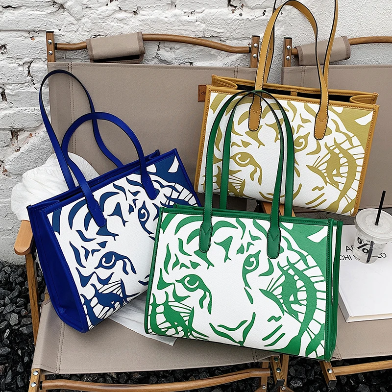 Green Big Tote Bag For Women Animal Prints Shoulder Bag Female Large Pu Leather Chain Handbag Sac Fashion Flap Shopper Bag Purse
Green Big Tote Bag For Women Animal Prints Shoulder Bag Female Large Pu Leather Chain Handbag Sac Fashion Flap Shopper Bag Purse