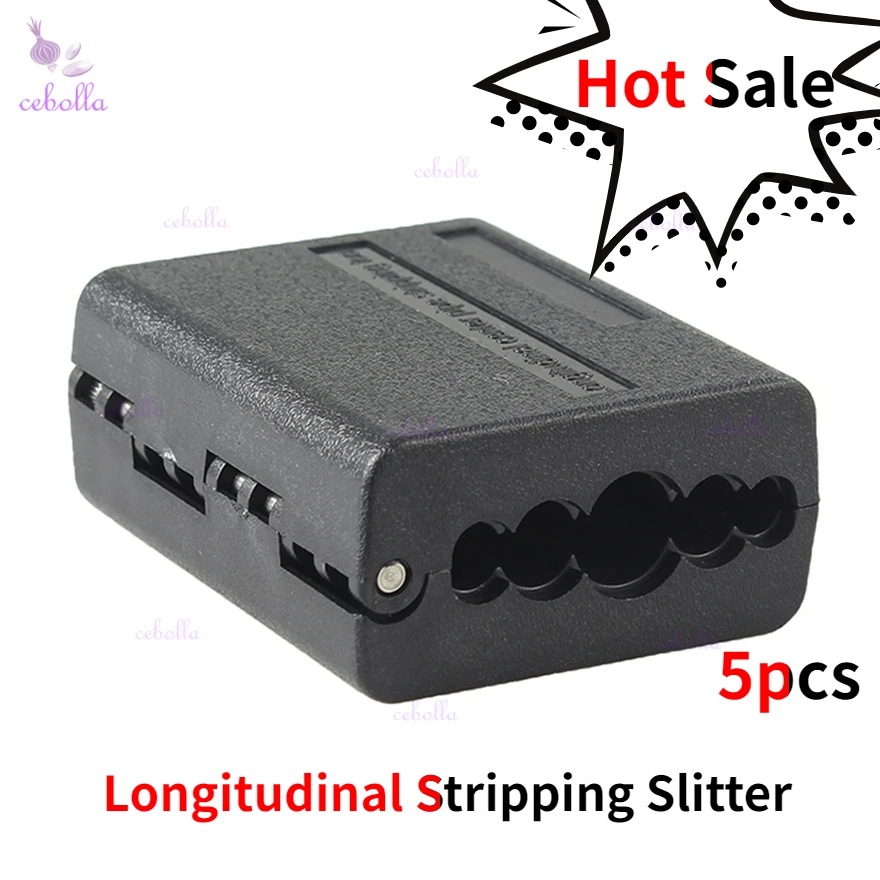 Hot Sale 5pcs Fiber Optic Tool Fiber Longitudinal Stripping Slitter/Slitter cable stripper Slitter Cable Jacket
Hot Sale 5pcs Fiber Optic Tool Fiber Longitudinal Stripping Slitter/Slitter cable stripper Slitter Cable Jacket