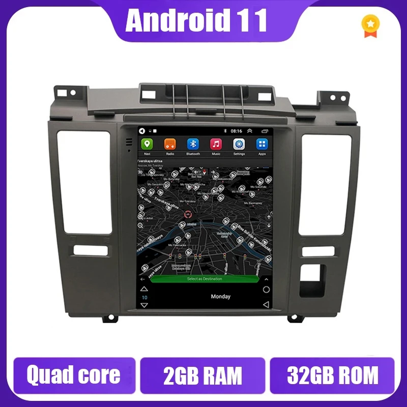 Android 11 9.7 inch Vertical Screen Tesla style Car GPS Radio Head unit Navigation Multimedia for Nissan Tiida Versa 2004-2013
Android 11 9.7 inch Vertical Screen Tesla style Car GPS Radio Head unit Navigation Multimedia for Nissan Tiida Versa 2004-2013