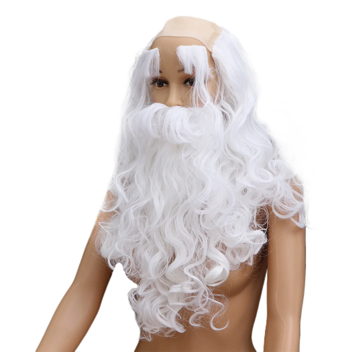 Santaclaus Beard Set Cosplay Christmas Costumewhiteeyebrow Deluxe Party Cap Wavy Mustache Triton Props Accessories Hat Kinghair 
Santaclaus Beard Set Cosplay Christmas Costumewhiteeyebrow Deluxe Party Cap Wavy Mustache Triton Props Accessories Hat Kinghair