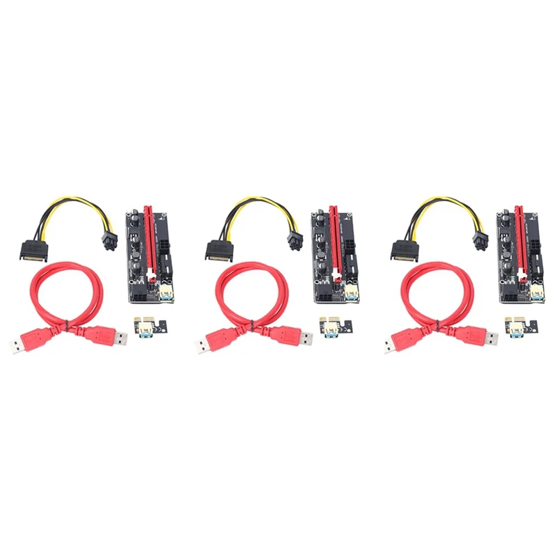 VER 009S PCIE Riser 1X To 16X Graphics Extension Card For GPU Mining Riser Card Extender , PCI Express Adapter, 18-Pack
VER 009S PCIE Riser 1X To 16X Graphics Extension Card For GPU Mining Riser Card Extender , PCI Express Adapter, 18-Pack