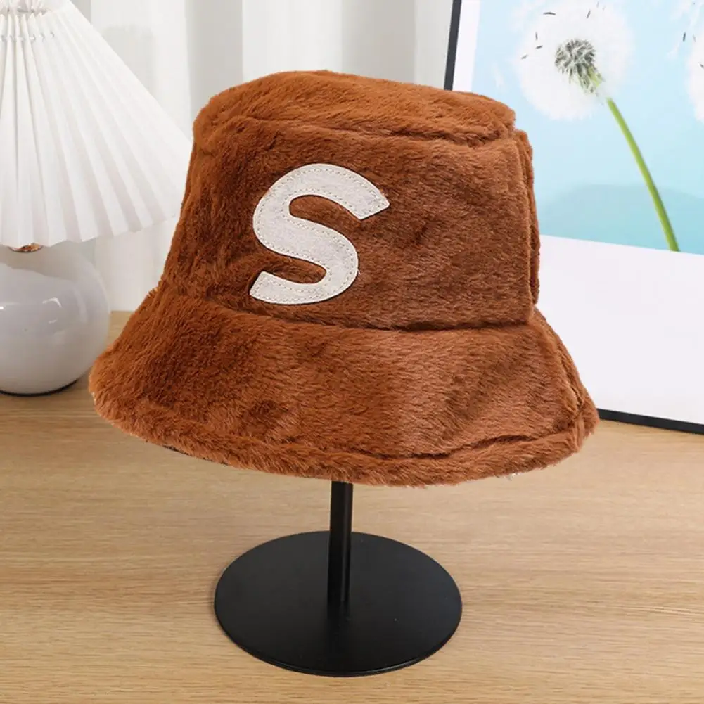 Winter Plush Cap Winter Fisherman Hat Stylish Anti-slip Warm Lady Bucket Cap
Winter Plush Cap Winter Fisherman Hat Stylish Anti-slip Warm Lady Bucket Cap