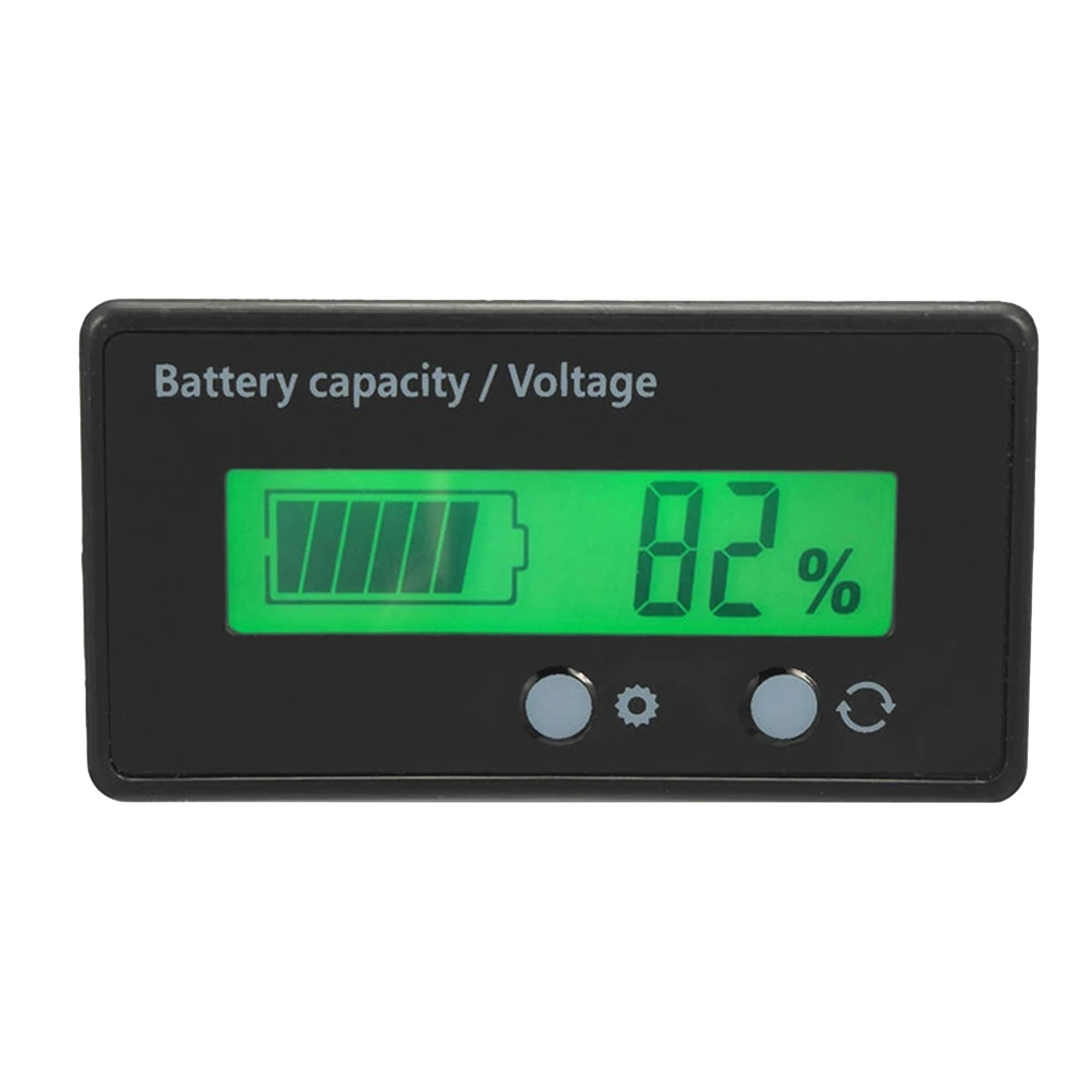 LCD Electric Vehicle Battery Indicator Lead-Acid Meter Battery Capacity Tester Indicator Analyzer Lithium Battery Detector
LCD Electric Vehicle Battery Indicator Lead-Acid Meter Battery Capacity Tester Indicator Analyzer Lithium Battery Detector