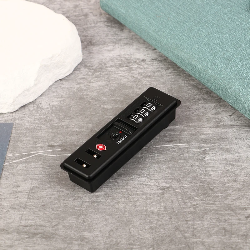 Portable TSA Customs Code Lock PC Luggage Lock Built in Sunk Lock Anti Theft Lock Black
Portable TSA Customs Code Lock PC Luggage Lock Built in Sunk Lock Anti Theft Lock Black