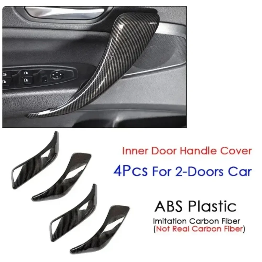 2 шт./4 шт. для BMW 1 2 серии F20 F21 F22 F23 2012-2016, внутренняя дверная ручка из углеродного волокна, накладка на левую и правовую сторону
2 шт./4 шт. для BMW 1 2 серии F20 F21 F22 F23 2012-2016, внутренняя дверная ручка из углеродного волокна, накладка на левую и правовую сторону