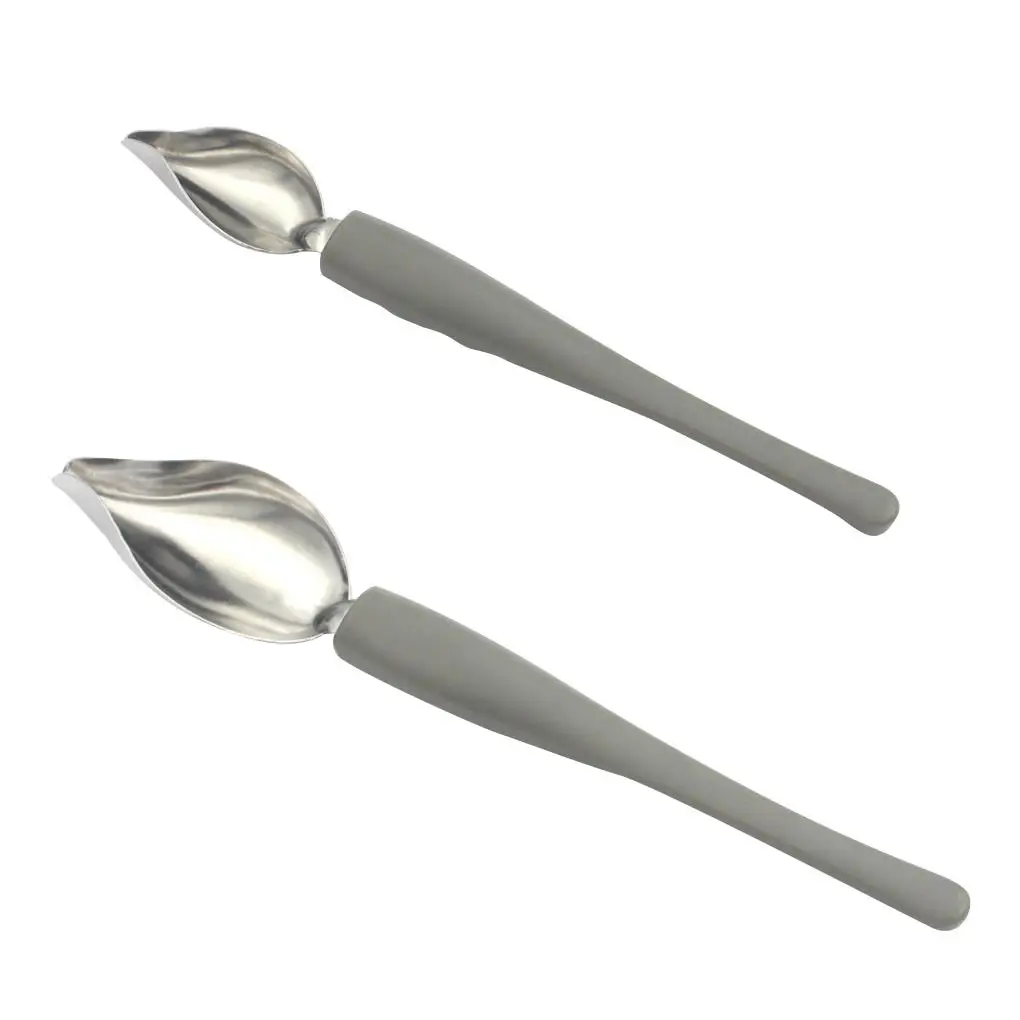 Sauce Spoon Stainless Steel Plate Art Pencil Dish Art Draw Spoon Tool for Pastry Chocolate Kitchen Accessories
Sauce Spoon Stainless Steel Plate Art Pencil Dish Art Draw Spoon Tool for Pastry Chocolate Kitchen Accessories