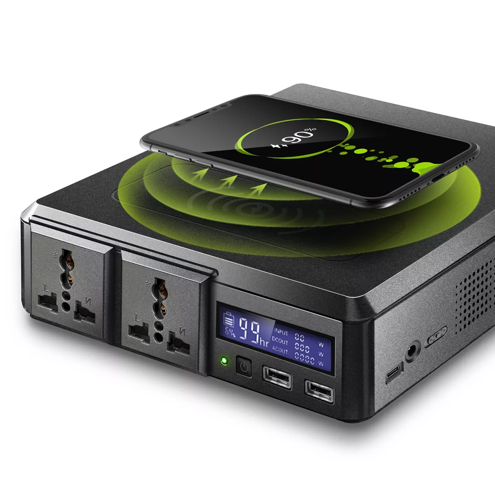 NEW ALLPOWERS 154Wh 200W Portable Power Station 41600mAh Camping Solar Generators Lithium Battery Power Bank with AC, DC, USB QC
NEW ALLPOWERS 154Wh 200W Portable Power Station 41600mAh Camping Solar Generators Lithium Battery Power Bank with AC, DC, USB QC