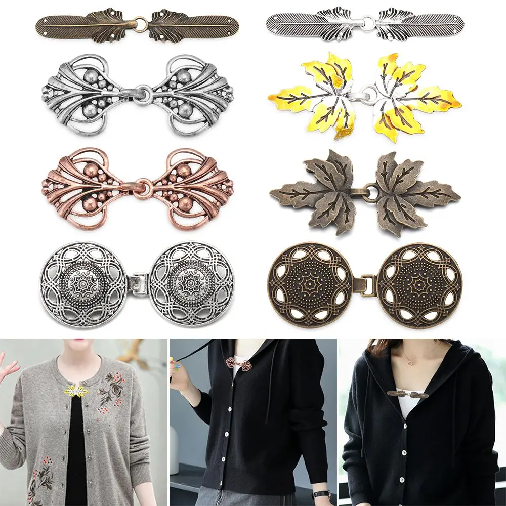 

New Vintage Cardigan Duck Clip Pin DIY Sewing Clasp Women Shawl Blouse Collar Sweater Scarf Clasp Charm Accessories
