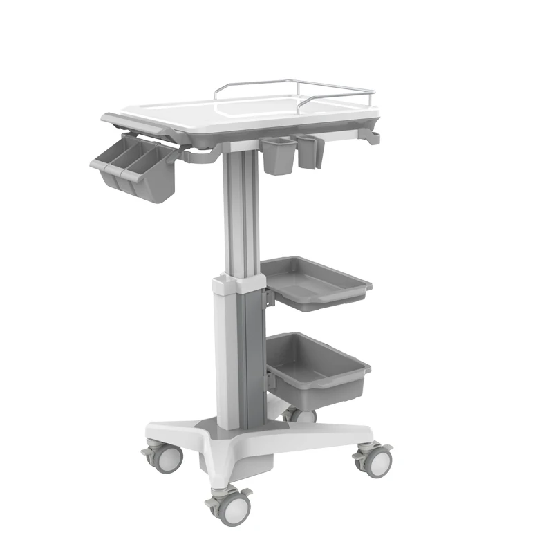 ABS Hospital Medical Cart Ultrasound Trolley for Nursing Homes 
ABS Hospital Medical Cart Ultrasound Trolley for Nursing Homes