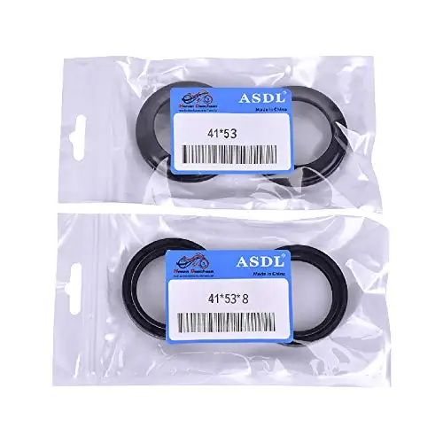 41x53x8 Fork Oil Seal Dust Cover Lip For Yamaha XSR900 FZ-09 YZF750 TRX850 XV950 XJ 900 FZR1000 XVS1100 FJ1100 FJ1200 XV1700
41x53x8 Fork Oil Seal Dust Cover Lip For Yamaha XSR900 FZ-09 YZF750 TRX850 XV950 XJ 900 FZR1000 XVS1100 FJ1100 FJ1200 XV1700