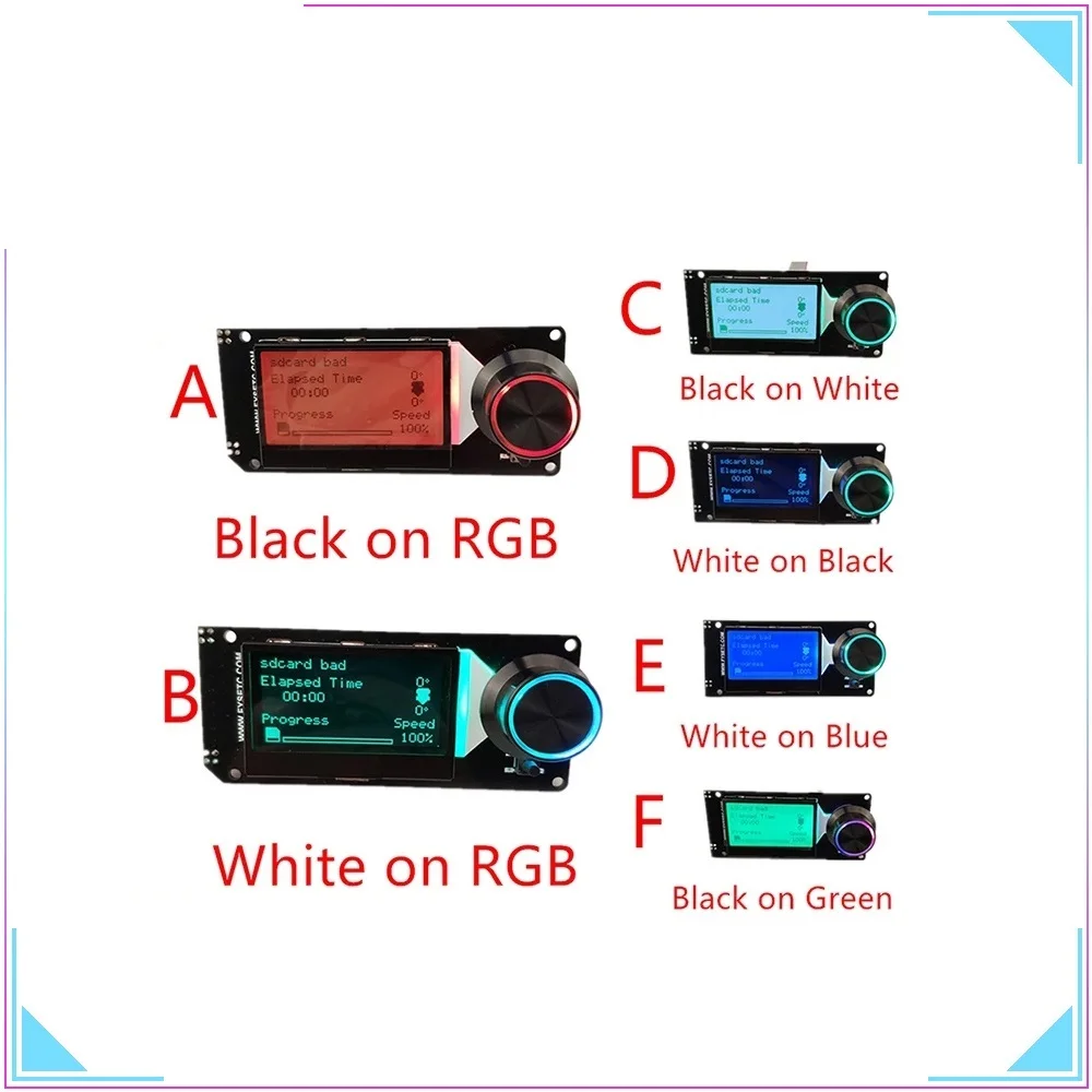 MINI12864 v1.2 LCD Display Screen 128x64 5V Support Marlin DIY SKR With SD Card For Voron v2.4 parts 3d Print accessories
MINI12864 v1.2 LCD Display Screen 128x64 5V Support Marlin DIY SKR With SD Card For Voron v2.4 parts 3d Print accessories