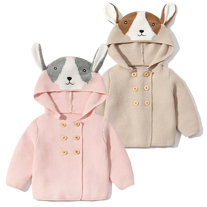 Autumn Winter Outerwear Toddler Baby Boys Girls Knitwear Newborn Cardigans Cartoon Dog Knit Sweater Kids Hoodie Girls Clothes
Autumn Winter Outerwear Toddler Baby Boys Girls Knitwear Newborn Cardigans Cartoon Dog Knit Sweater Kids Hoodie Girls Clothes