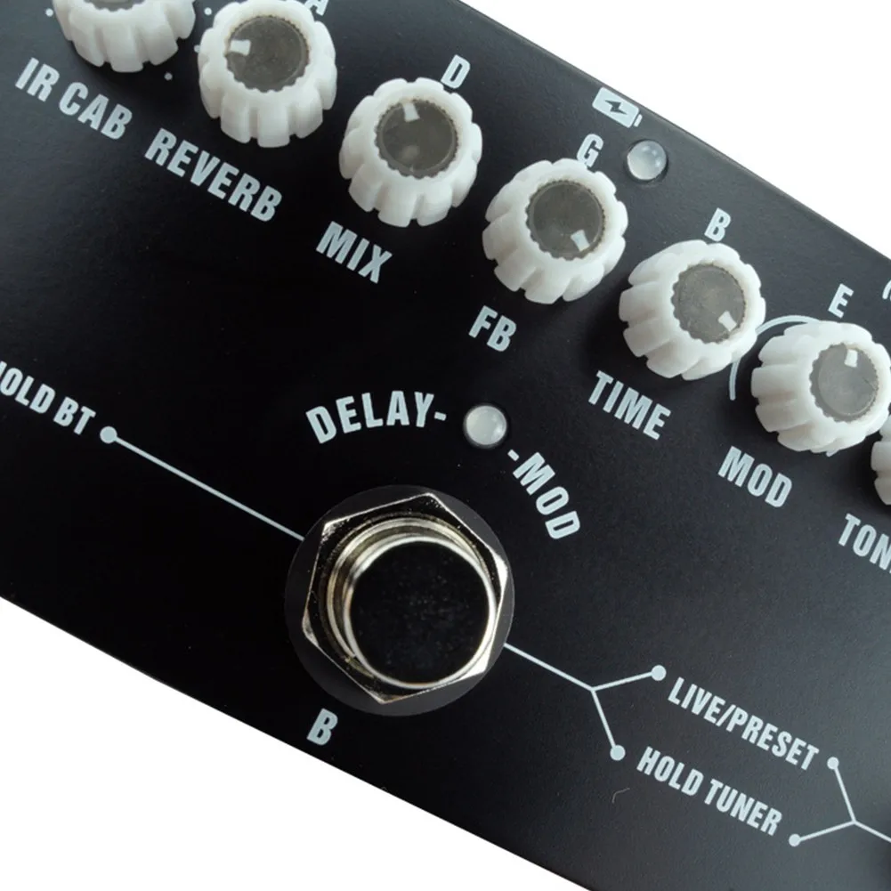 M-VAVE Rechargeable Multi Effects Pedal 8 IR Cabinets Simulation Delay Chorus Phaser Reverb Effect Pedal Guitar Accessories
M-VAVE Rechargeable Multi Effects Pedal 8 IR Cabinets Simulation Delay Chorus Phaser Reverb Effect Pedal Guitar Accessories