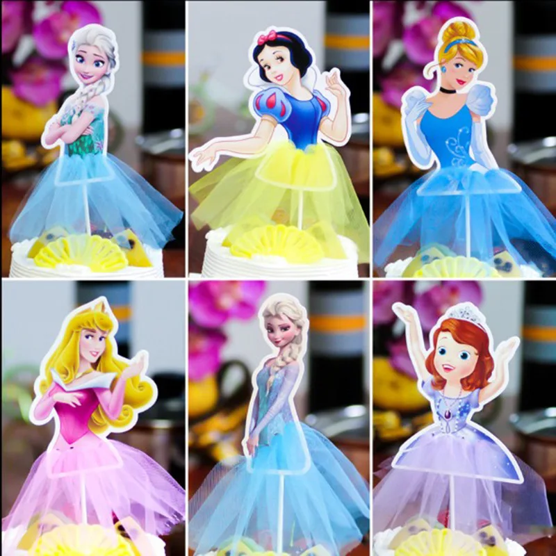 1pcs Anime Frozen Elsa Princess Model Theme Cake Cupcake Toppers Cake Flag Toys Girls Birthday Party Decoration Dolls Supplies
1pcs Anime Frozen Elsa Princess Model Theme Cake Cupcake Toppers Cake Flag Toys Girls Birthday Party Decoration Dolls Supplies