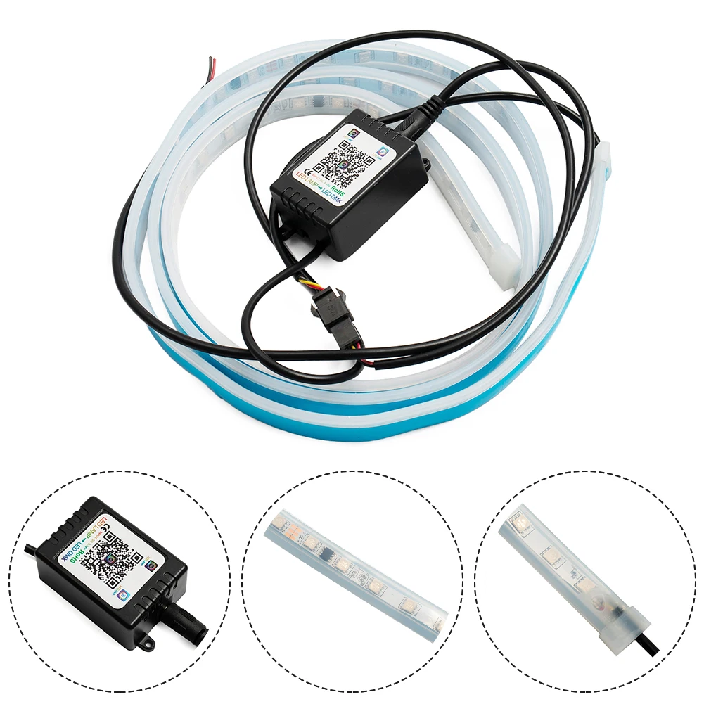 Light Car Hood Light APP Control Car RGB LED DRL Hood Light Strip Engine Cover Light 12V High Quality Replacement
Light Car Hood Light APP Control Car RGB LED DRL Hood Light Strip Engine Cover Light 12V High Quality Replacement