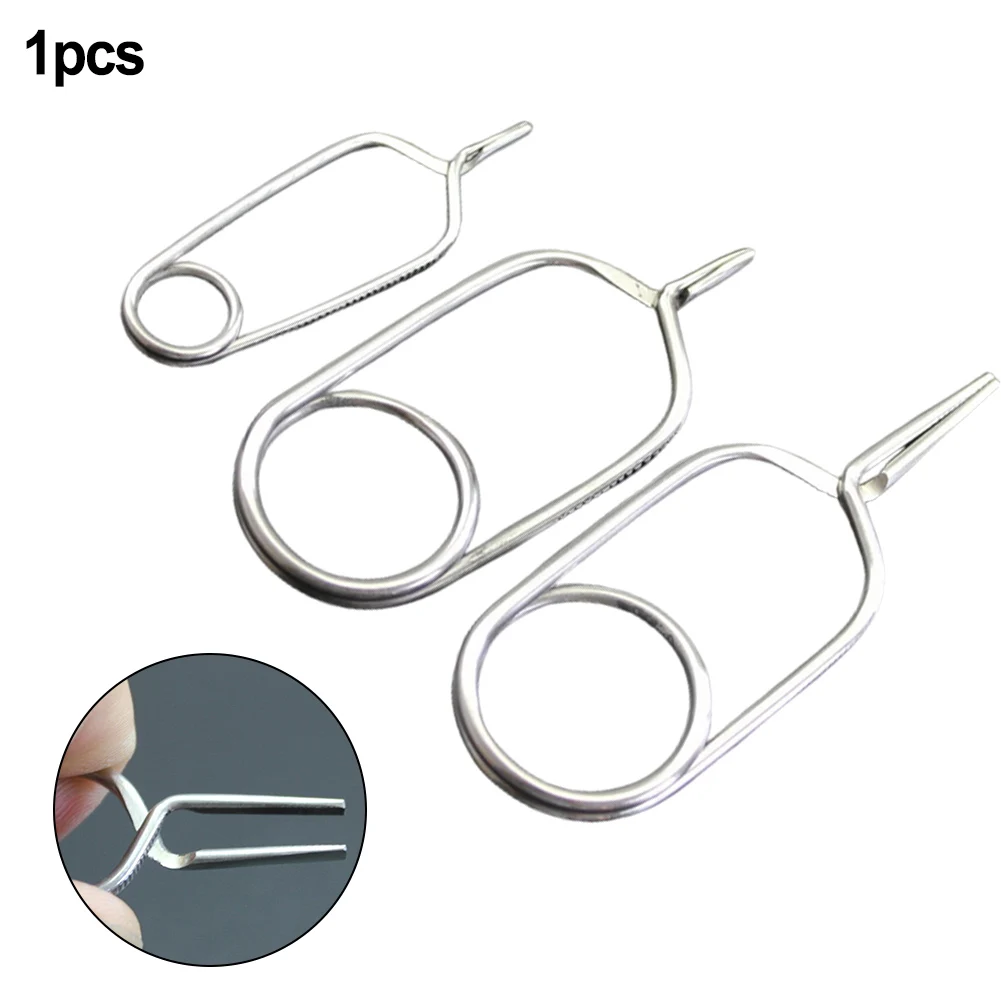 1PCS Stainless Steel Hackle Pliers Fly Tying Tool Hackle Clips Feather Material Pliers Fishing Lure Tying Tool S# M# L# Hot Sale
1PCS Stainless Steel Hackle Pliers Fly Tying Tool Hackle Clips Feather Material Pliers Fishing Lure Tying Tool S# M# L# Hot Sale