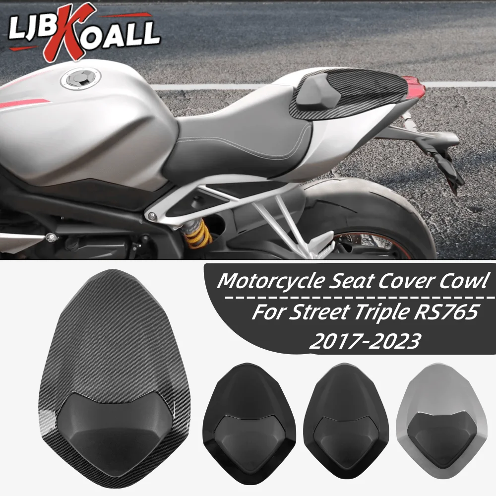 Чехол на сиденье для Triumph Street Triple RS 765 RS765 2017-2023 2022 2021, аксессуары для заднего пассажирского мотоцикла
Чехол на сиденье для Triumph Street Triple RS 765 RS765 2017-2023 2022 2021, аксессуары для заднего пассажирского мотоцикла
