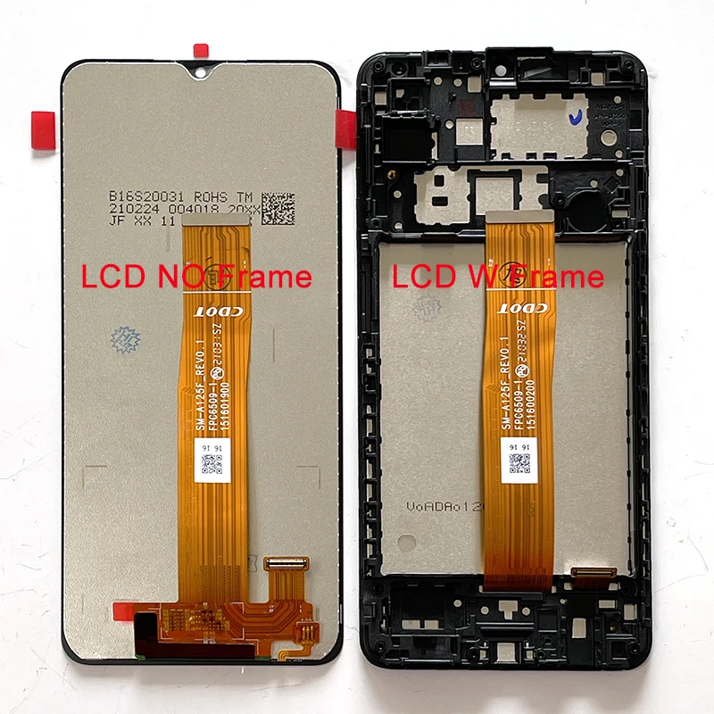 6,4 "Оригинальный Для Samsung Galaxy A12 SM-A125F, ЖК-дисплей, сенсорный экран, панель, дигитайзер для Samsung A12 SM-A125, рамка ЖК-дисплея
6,4 "Оригинальный Для Samsung Galaxy A12 SM-A125F, ЖК-дисплей, сенсорный экран, панель, дигитайзер для Samsung A12 SM-A125, рамка ЖК-дисплея