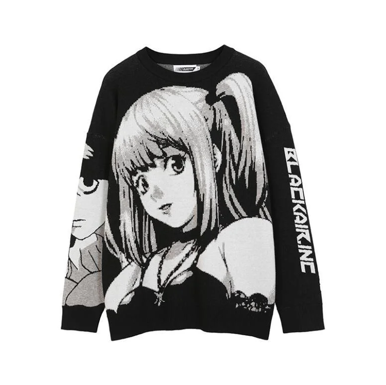 Japanese Hoodie Anime Death Note Misa Cosplay Costumes Man Tops Sweater Scholl Uniform Outfit Anime Loose Sweater Suits
Japanese Hoodie Anime Death Note Misa Cosplay Costumes Man Tops Sweater Scholl Uniform Outfit Anime Loose Sweater Suits