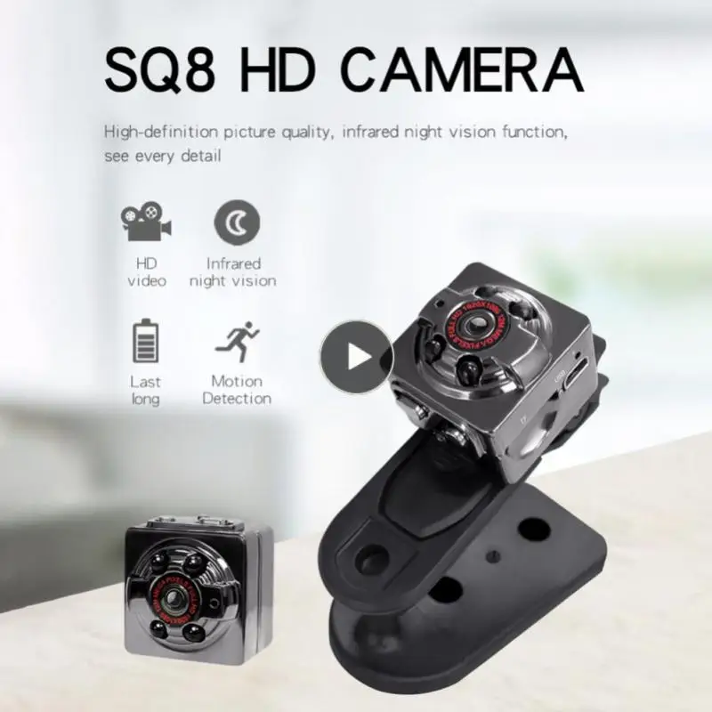 

SQ8 SQ 8 Smart 1080p Small Secret Micro Mini Camera Video Cam Night Wireless Body DVR DV Tiny Minicamera Microchamber