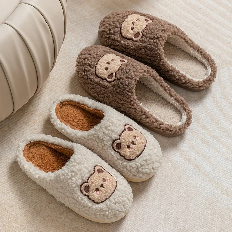 Cotton Slippers Men Shoes Cute Warm Non-Slip Wear-Resistant Lightweight Comfortable Home Slippers Women Shoes Personalized
Cotton Slippers Men Shoes Cute Warm Non-Slip Wear-Resistant Lightweight Comfortable Home Slippers Women Shoes Personalized