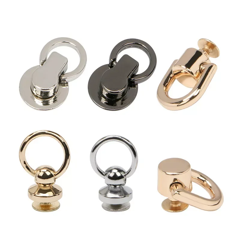4Pcs Metal Leather Bag Rotating Head Belt Ring Bag Clothes Screw Install Tools Buckle Ring Removable Hardware Sewing Accessories
4Pcs Metal Leather Bag Rotating Head Belt Ring Bag Clothes Screw Install Tools Buckle Ring Removable Hardware Sewing Accessories