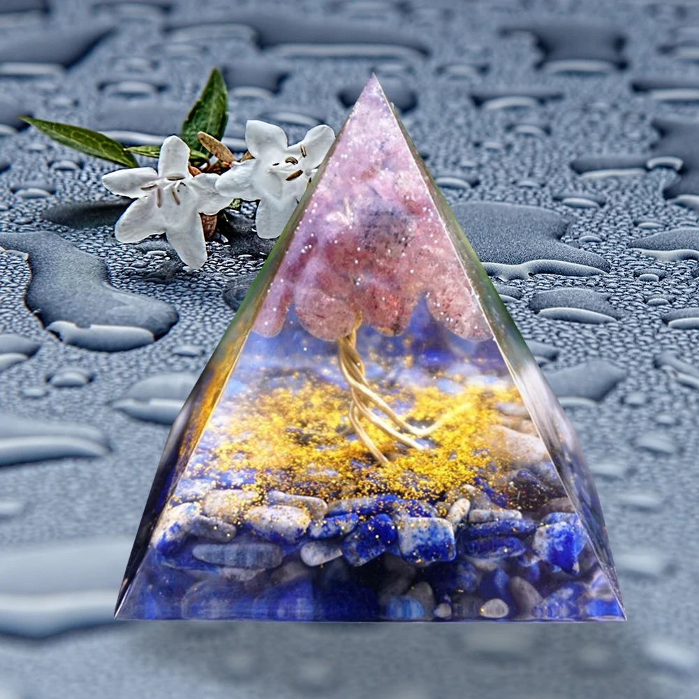Crystal Energy Pyramid Sculpture Mold Gathering Wealth Prosperity Peridot Healing Gem Luck Ornament Supplies
Crystal Energy Pyramid Sculpture Mold Gathering Wealth Prosperity Peridot Healing Gem Luck Ornament Supplies