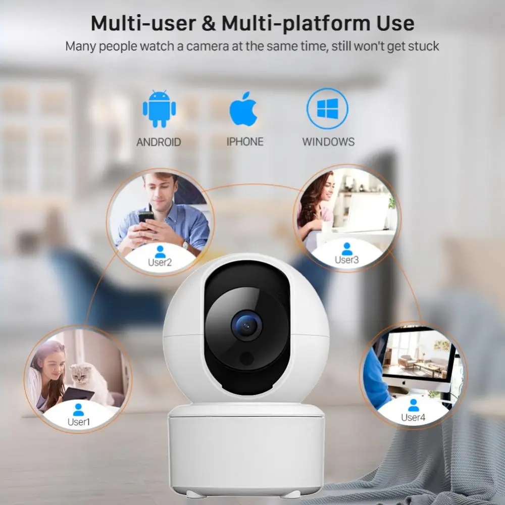 Infrared Ip Camera Auto Tracking Wifi Wireless Cctv Camera Baby Monitor Security Camera Surveillance Support Tf Card Smart Home
Infrared Ip Camera Auto Tracking Wifi Wireless Cctv Camera Baby Monitor Security Camera Surveillance Support Tf Card Smart Home