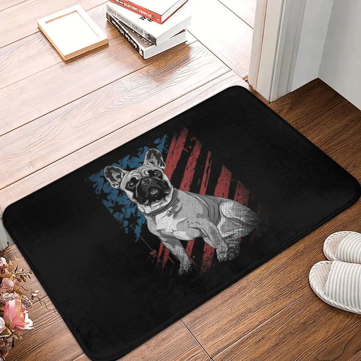 Vintage French Bulldog American Flag Dog Bath Door Mat Rug Carpet Decor Entrance Living Room Home Kitchen Bedroom Cute Balcony
Vintage French Bulldog American Flag Dog Bath Door Mat Rug Carpet Decor Entrance Living Room Home Kitchen Bedroom Cute Balcony