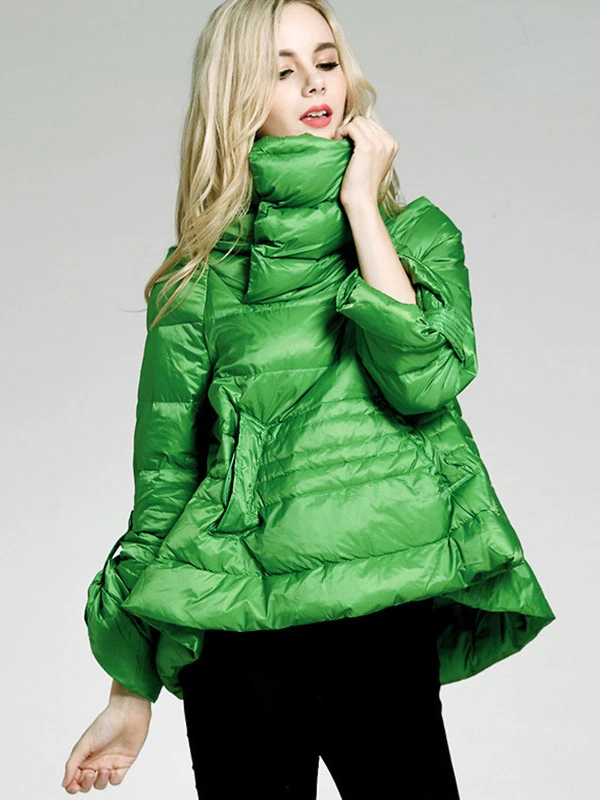 Fashion Jacket Women Winter Down White Duck Down A-Line Lightweight Warm Turtleneck Down Jacket Cotton-padded Female's Parkas
Fashion Jacket Women Winter Down White Duck Down A-Line Lightweight Warm Turtleneck Down Jacket Cotton-padded Female's Parkas