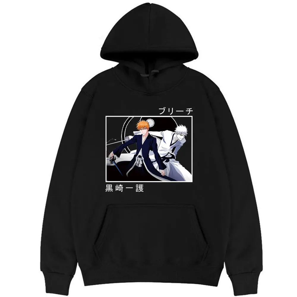 Anime Ichigo Kurosaki Hoodie Men Women Harajuku Fashion Hoodies Manga Bleach Sweatshirt Long Sleeves Unisex Oversized Clothes
Anime Ichigo Kurosaki Hoodie Men Women Harajuku Fashion Hoodies Manga Bleach Sweatshirt Long Sleeves Unisex Oversized Clothes