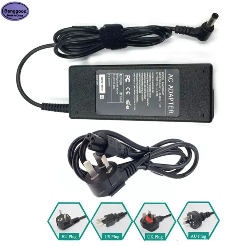 19V 4.22A 5.5*2.5mm 80W Laptop Charger w/ AC Power Cable for Fujitsu FMV Lifebook AH522 AH530 AH550 ADP-80N B6220 E8010D E8020
19V 4.22A 5.5*2.5mm 80W Laptop Charger w/ AC Power Cable for Fujitsu FMV Lifebook AH522 AH530 AH550 ADP-80N B6220 E8010D E8020