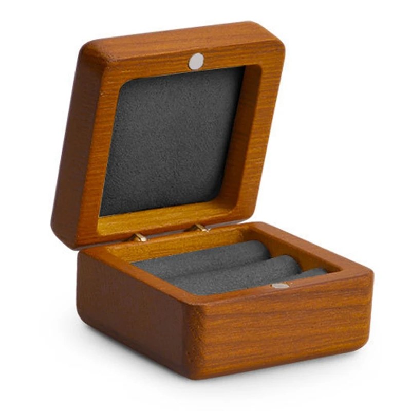 Solid Wood Microfiber Ring Organizer Case Earring Display Box Jewelry Prop Storage Showcase Jewelry Box
Solid Wood Microfiber Ring Organizer Case Earring Display Box Jewelry Prop Storage Showcase Jewelry Box