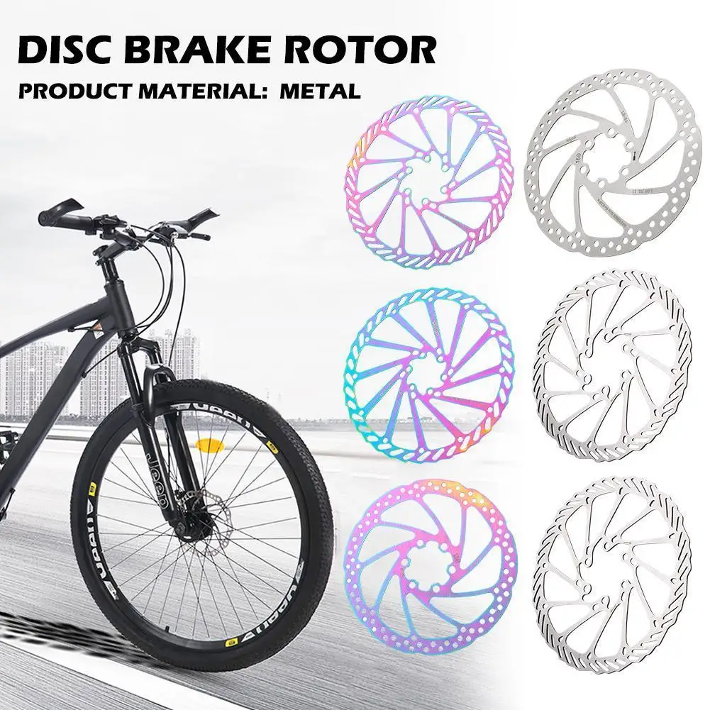 Велосипедные тормозные диски 1 шт., металлические цветные дисковые тормоза для горных велосипедов, детали ротора, дорожный плавающий ротор, ... 
Велосипедные тормозные диски 1 шт., металлические цветные дисковые тормоза для горных велосипедов, детали ротора, дорожный плавающий ротор, ...