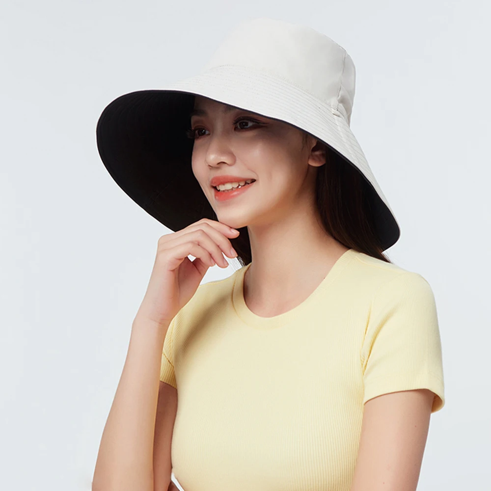 Панама OhSunny Женская двусторонняя однотонная, Солнцезащитная складная шляпа с широкими полями, с защитой от УФ лучей, летняя
Панама OhSunny Женская двусторонняя однотонная, Солнцезащитная складная шляпа с широкими полями, с защитой от УФ лучей, летняя