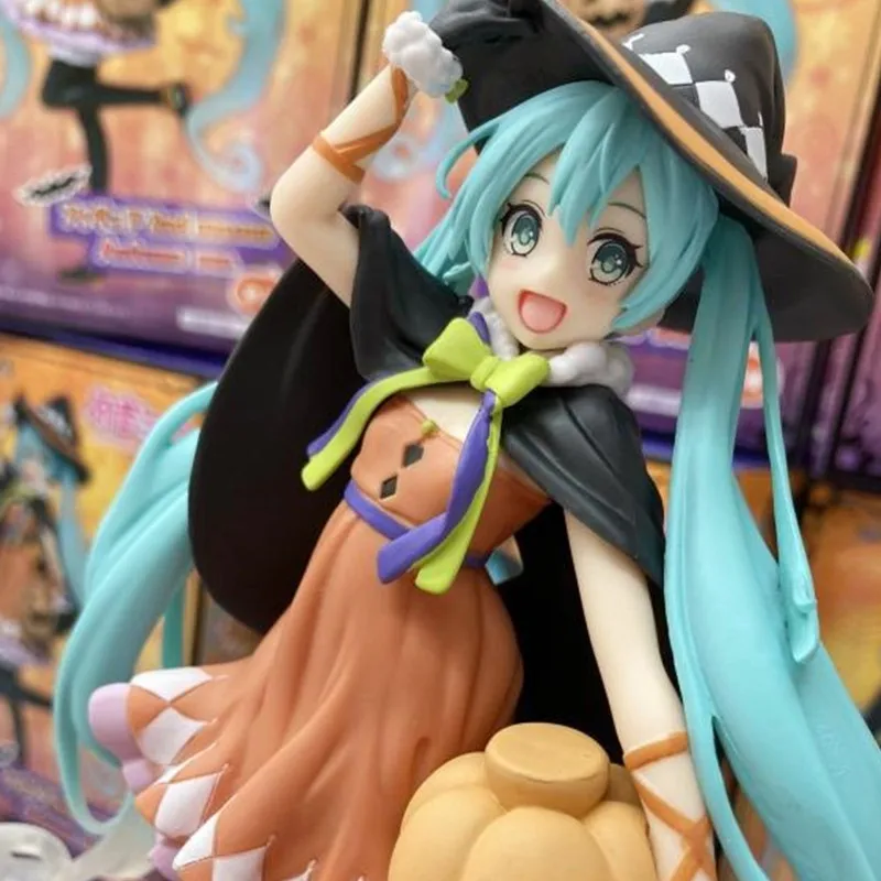 Anime Hatsune Miku Figure Girl Dress Pumpkin Autumn Clothes Halloween Hand Decoration Animation Action Figures Model Toy For Kid
Anime Hatsune Miku Figure Girl Dress Pumpkin Autumn Clothes Halloween Hand Decoration Animation Action Figures Model Toy For Kid