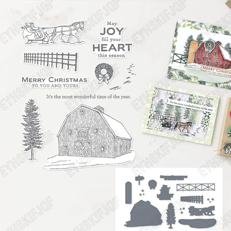 House Tree Guardrail Metal Cutting Dies Stamps Craft Embossing Make Paper Greeting Card Making Template Diy Handmade 2022 New
House Tree Guardrail Metal Cutting Dies Stamps Craft Embossing Make Paper Greeting Card Making Template Diy Handmade 2022 New