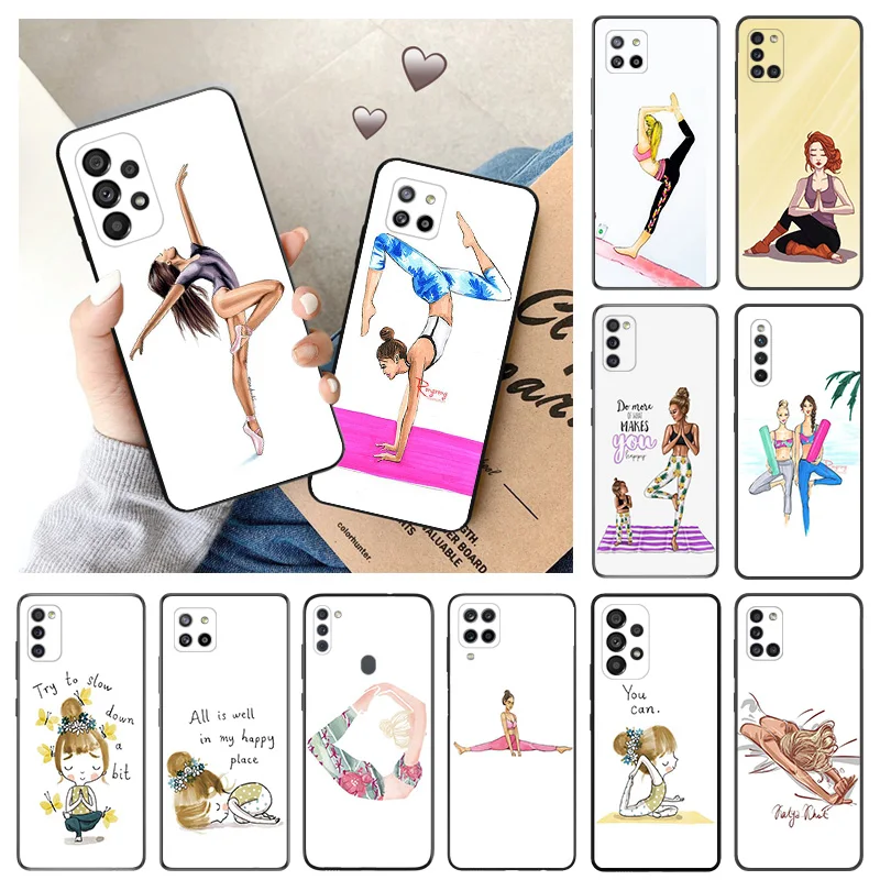 Silicone Phone Case for Samsung A73 A72 A71 A53 A52 A51 A42 A41 A33 A32 A31 A23 A22 A21 A14 A13 A12 A11 Yoga Cute Girl Cover
Silicone Phone Case for Samsung A73 A72 A71 A53 A52 A51 A42 A41 A33 A32 A31 A23 A22 A21 A14 A13 A12 A11 Yoga Cute Girl Cover