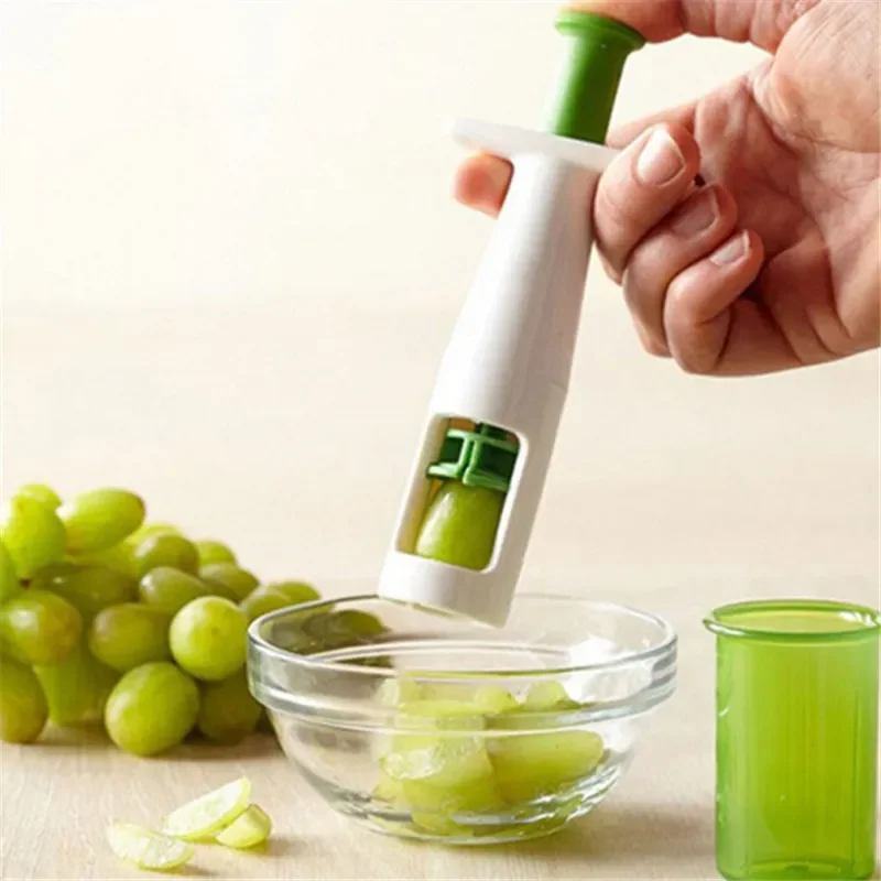 

Cooking Tomato Gadget Accessories For Creative Cut Splitter Cutter Small Tools Salad Baking Slicer Grape Fruit Kitchen Manual