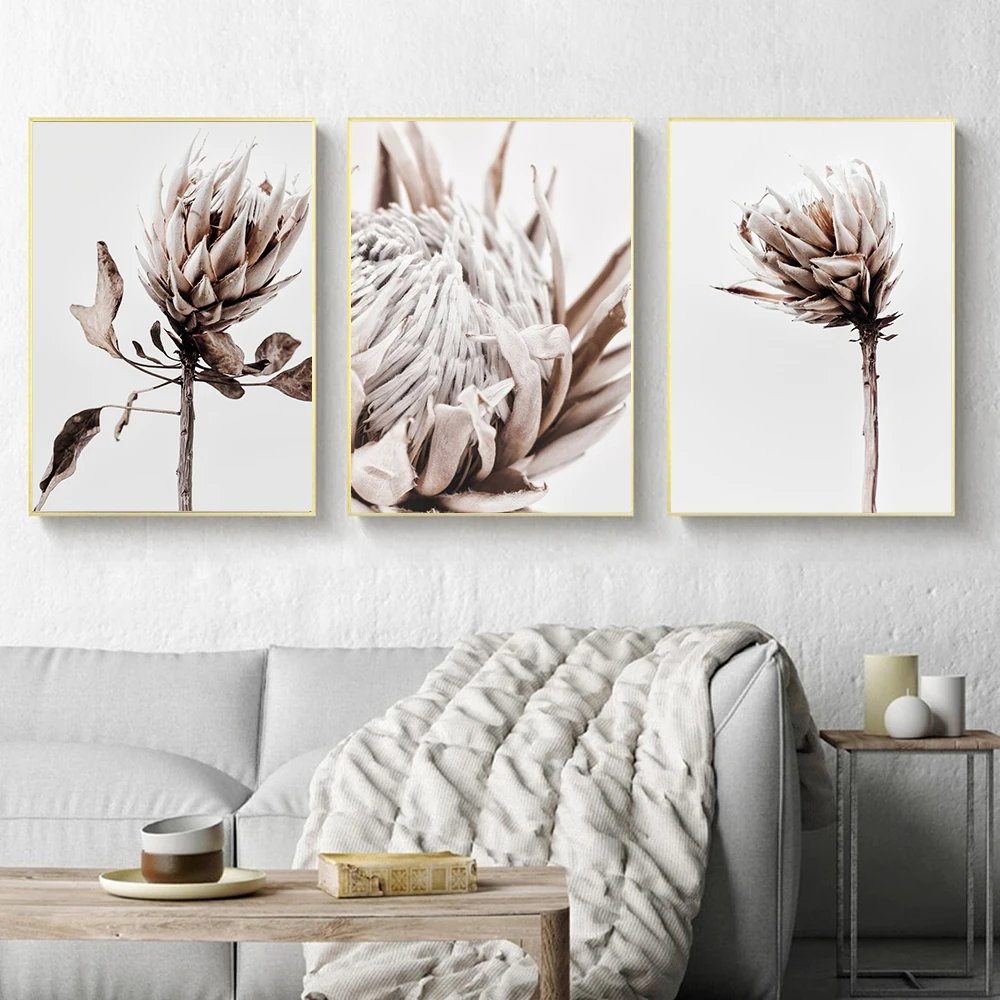 Modern Plants Leaves King Protea Flowers Wall Art Pictures Canvas Paintings Posters and Prints for Living Room Home Decorative
Modern Plants Leaves King Protea Flowers Wall Art Pictures Canvas Paintings Posters and Prints for Living Room Home Decorative