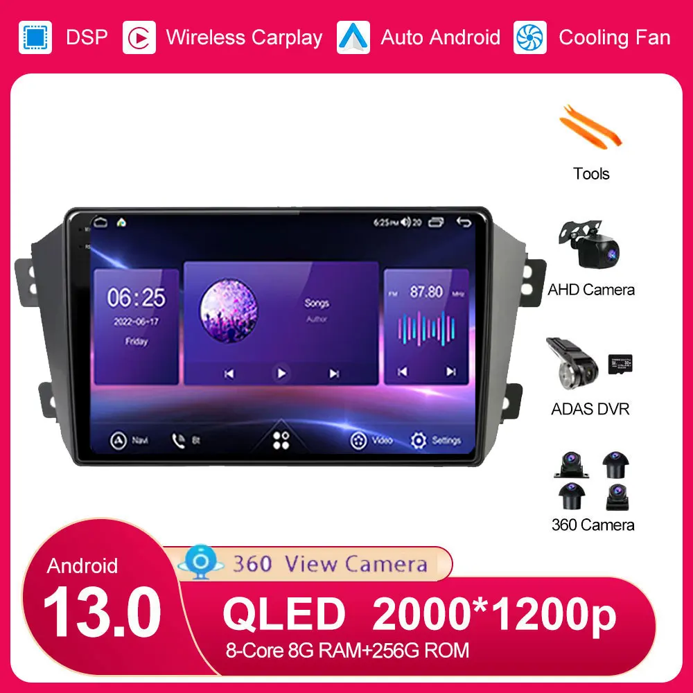 Android 13 для JAC Refine S3 2013 - 2016 2 DIN блок BT автомобильное радио навигация GPS Видео Стерео
Android 13 для JAC Refine S3 2013 - 2016 2 DIN блок BT автомобильное радио навигация GPS Видео Стерео