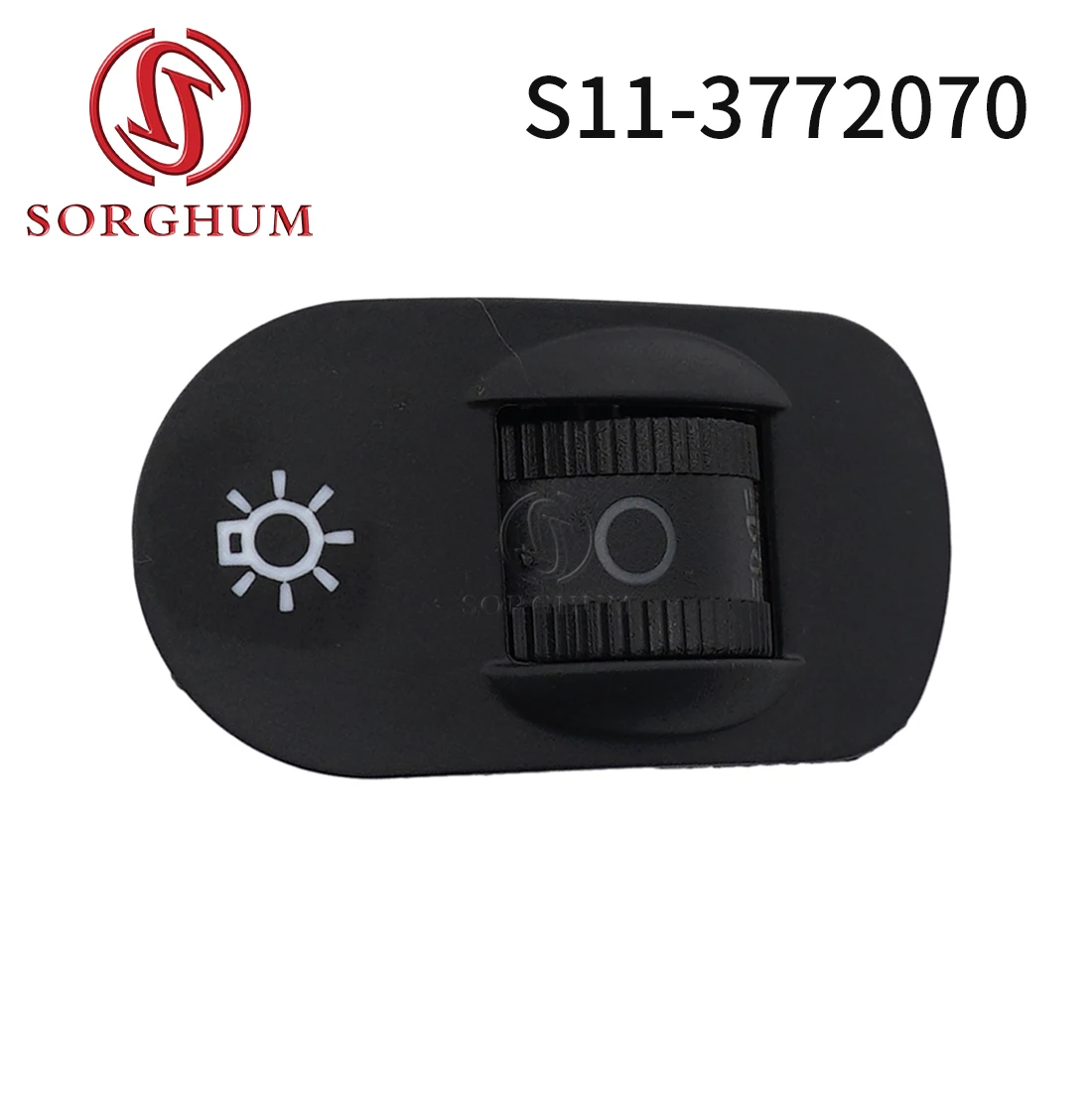 

SORGHUM S11-3772070 For CHERY QQ QQ3 Power Adjustment Fog Head Lamp Knob Headlight Control Switch Button S11-3772051 S11-3772055