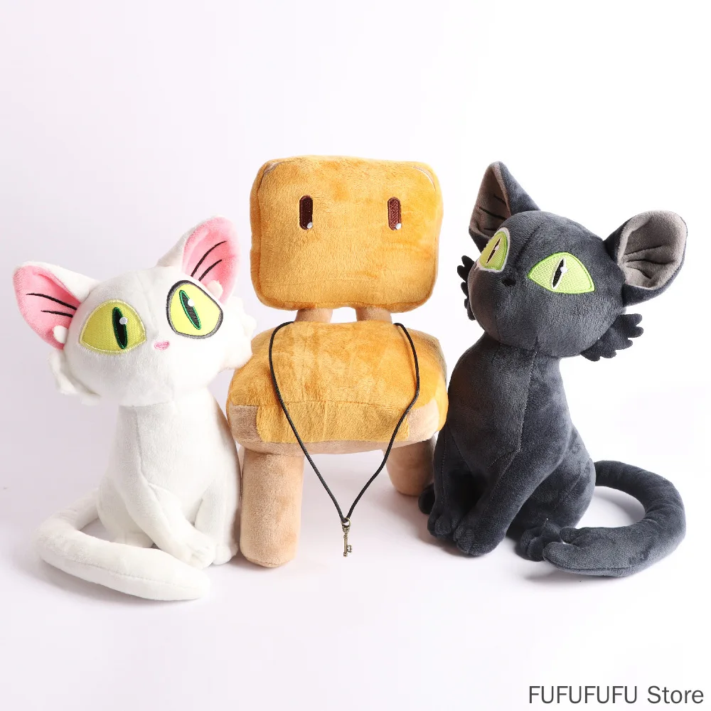 30CM 2023 New Anime Suzume no Tojimari chair cute White Cat Black Cat kawaii figure model toys doll ornaments cosplay gifts
30CM 2023 New Anime Suzume no Tojimari chair cute White Cat Black Cat kawaii figure model toys doll ornaments cosplay gifts