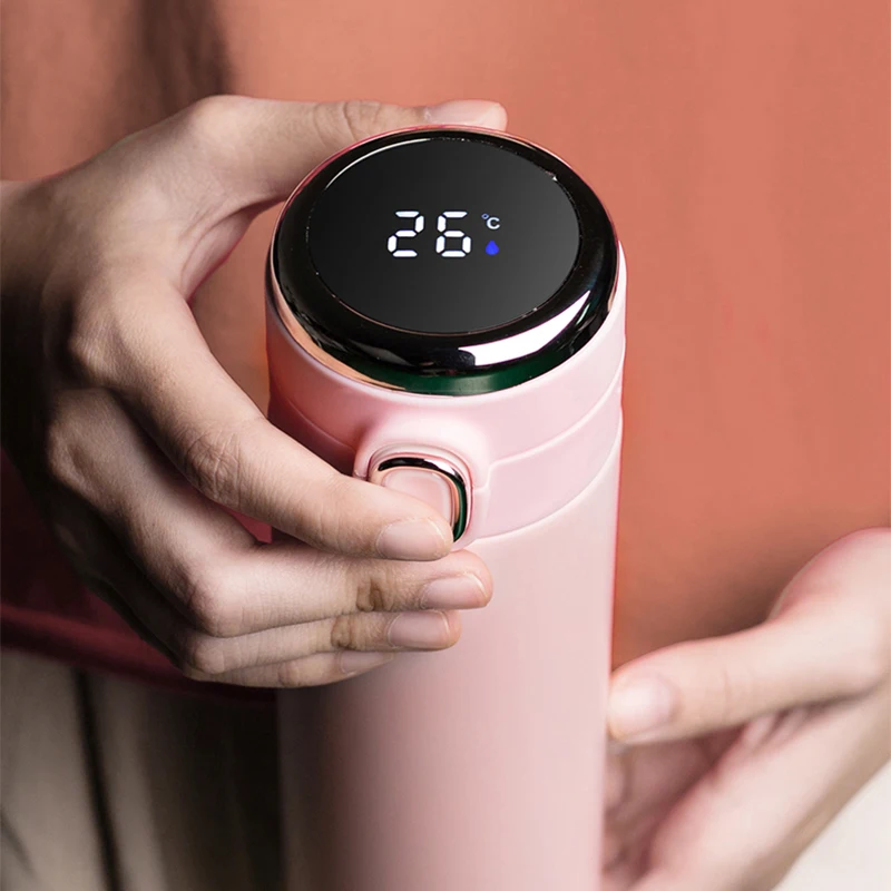 Stainless Steel Smart Thermos Temperature Display Vacuum Flasks Coffee Mug Tea Milk Mug Thermo Bottle Water Bottle
Stainless Steel Smart Thermos Temperature Display Vacuum Flasks Coffee Mug Tea Milk Mug Thermo Bottle Water Bottle