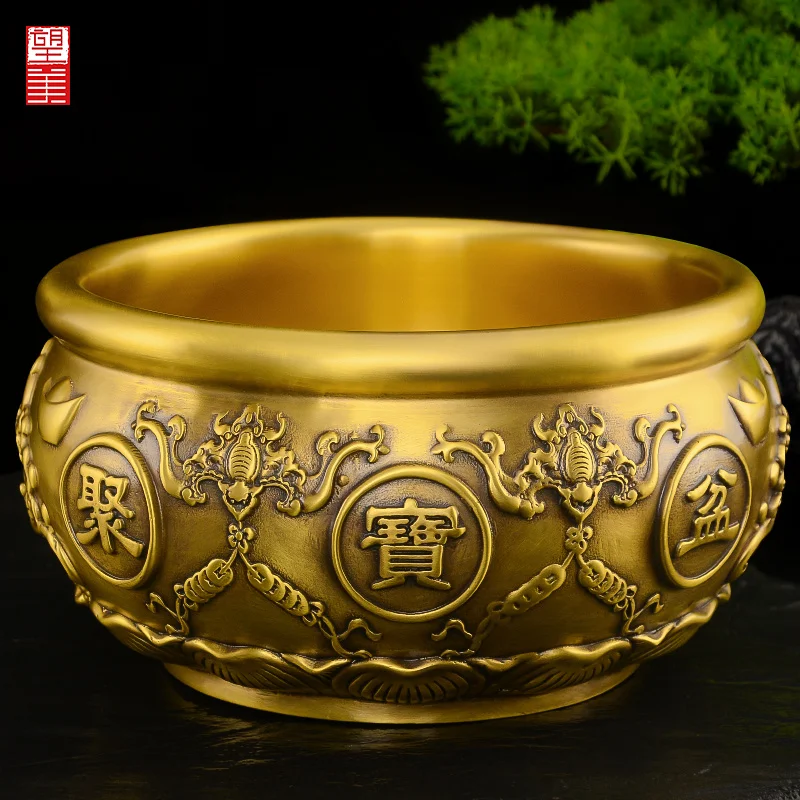 Pure Cornucopia Decoration Brass Fortune Drawing Piggy Bank Living Room Home Solid Basin Copper
Pure Cornucopia Decoration Brass Fortune Drawing Piggy Bank Living Room Home Solid Basin Copper