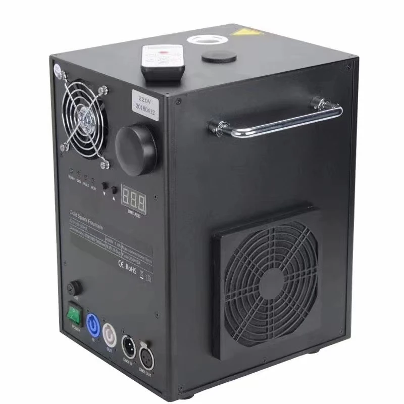 8 pieces 750w Cold Pyro Mini Sparklers Fountain Fireworks Machine Electric spark Fireworks Machine DMX Control for Wedding
8 pieces 750w Cold Pyro Mini Sparklers Fountain Fireworks Machine Electric spark Fireworks Machine DMX Control for Wedding