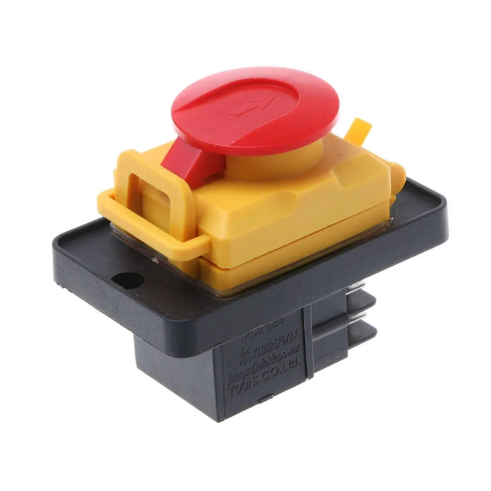 KJD12 230V 4-Pin Start Stop No Volt Release Push Button Switch NVR Common To Woodshop Metalwork Machines For Beach Drill Grinder
KJD12 230V 4-Pin Start Stop No Volt Release Push Button Switch NVR Common To Woodshop Metalwork Machines For Beach Drill Grinder