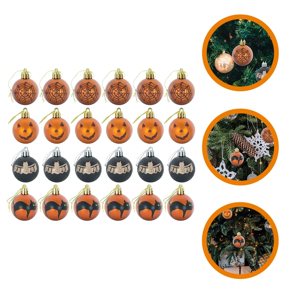 24pcs Halloween Decoration Tree Hanging Balls Ornaments Halloween Party Decorations
24pcs Halloween Decoration Tree Hanging Balls Ornaments Halloween Party Decorations